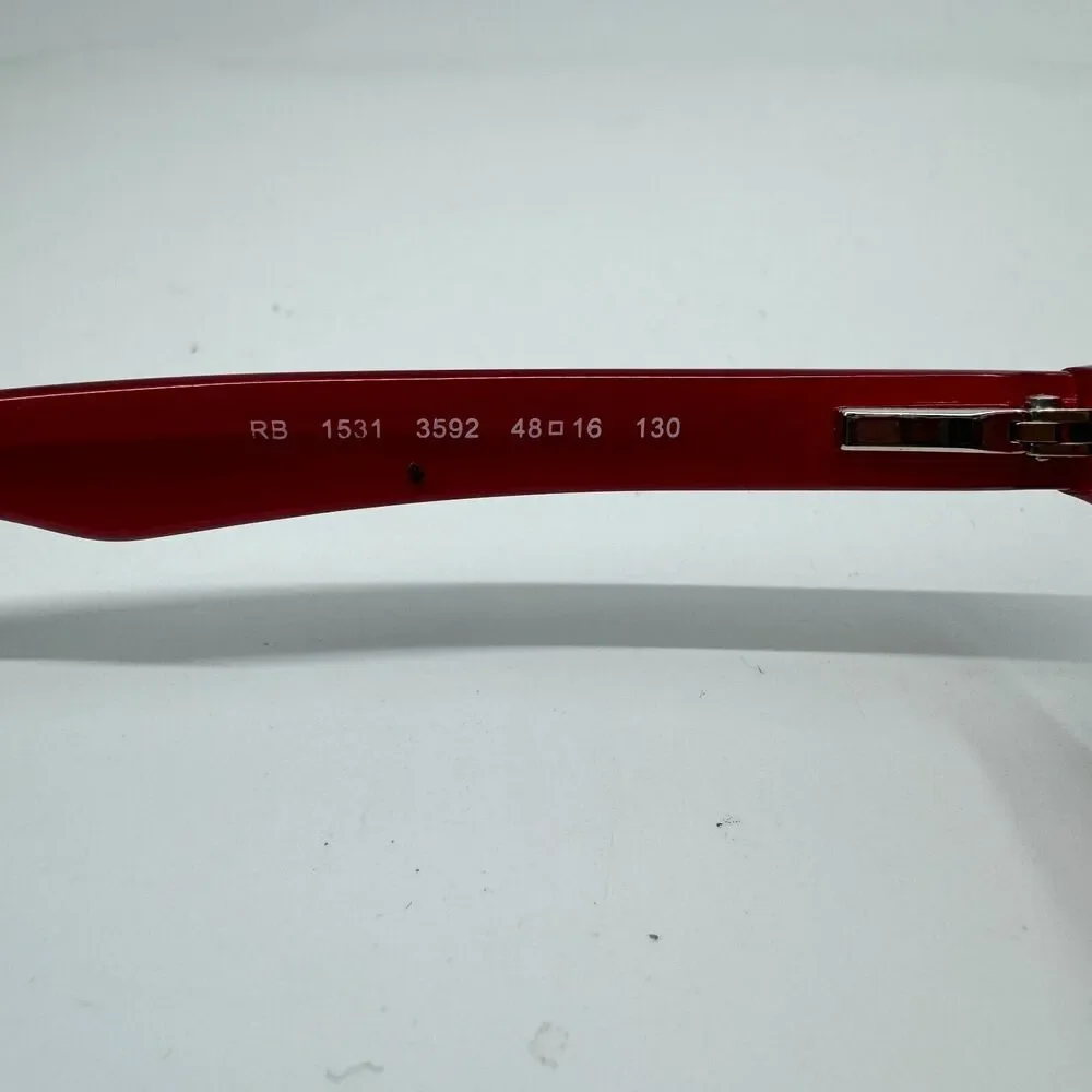 RAY BAN RB1531 3592 Burgundy‎ Unisex Kids Full Rim Eyeglasses 48-16-130 H12149